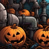 Spooky Pipes Puzzle Unblocked Game